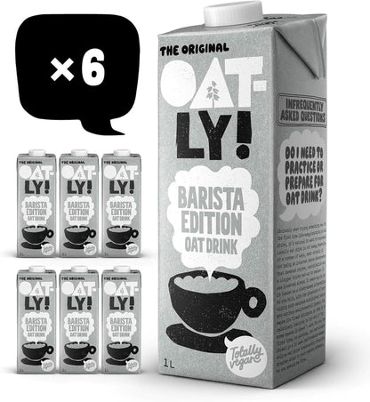 Oatly Barista Oat Drink Long Life 6x1Litre