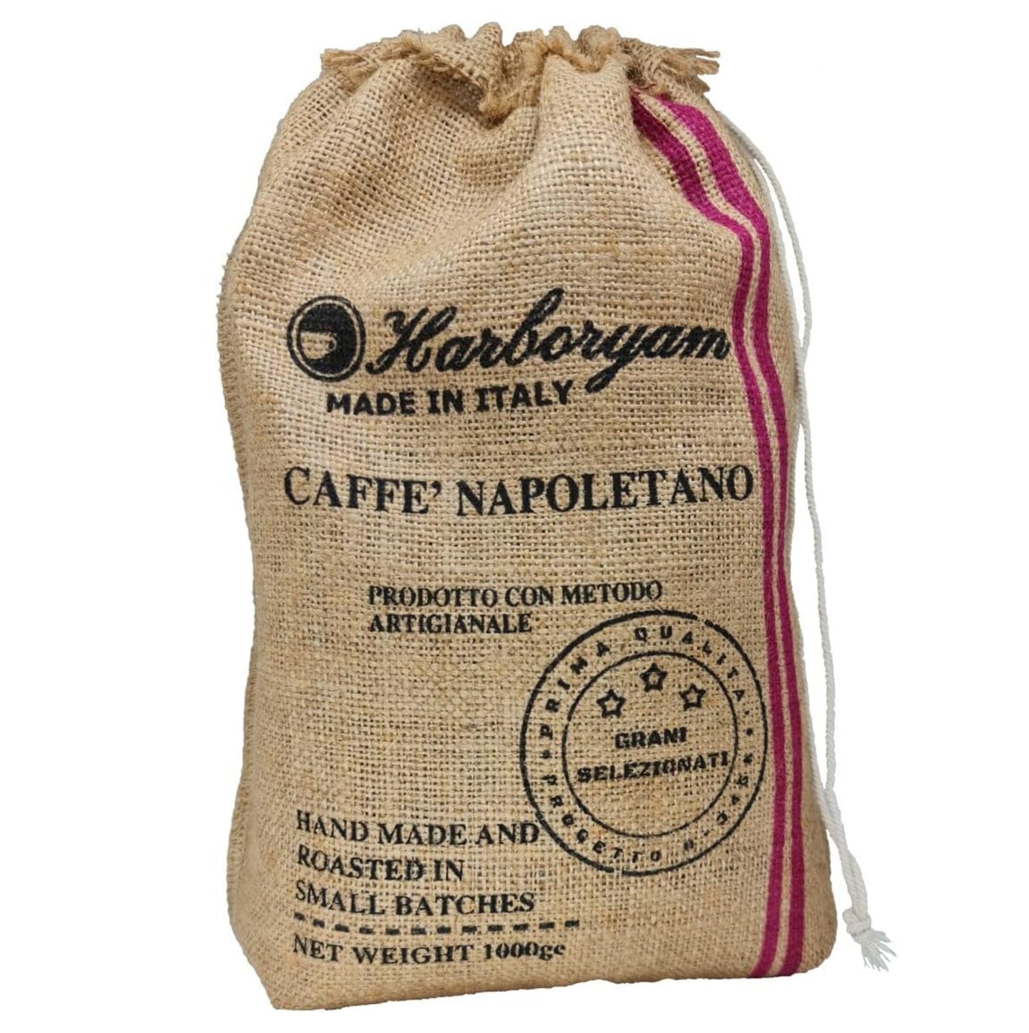 Harboryam Caffè Napoletano Coffee Beans 1kg - 100% Arabica Medium Roast Made in Italy-ExpressCo