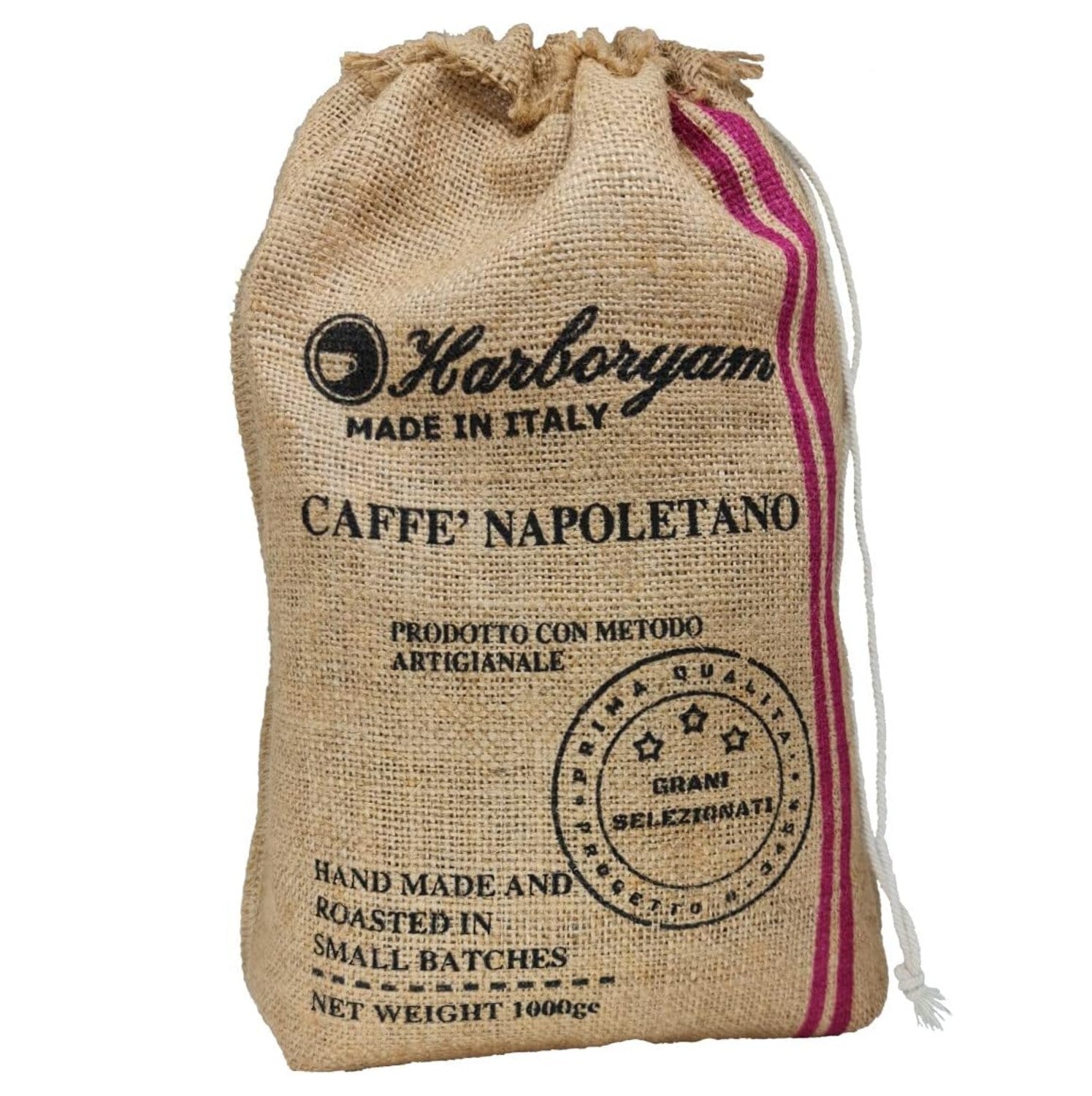 Harboryam Caffè Napoletano Coffee Beans 1kg - 100% Arabica Medium Roast Made in Italy-ExpressCo