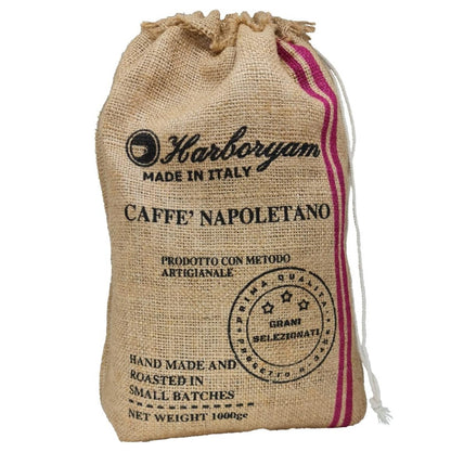 Harboryam Caffè Napoletano Coffee Beans 1kg - 100% Arabica Medium Roast Made in Italy-ExpressCo