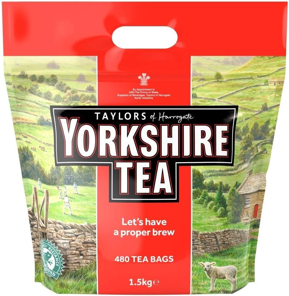 Yorkshire Tea 480 Tea Bags - 1.5kg Pack British Black Tea-ExpressCo