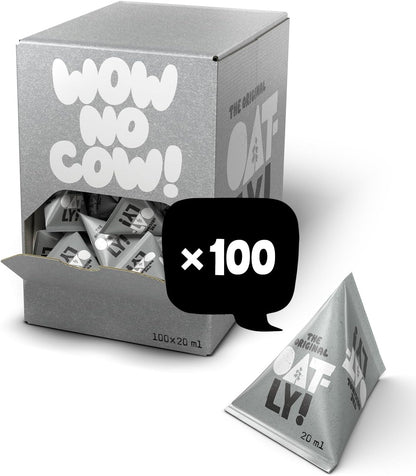 Oatly Oat Drink Long Life Single Serve 20ml - Pack of 100 | Plant-Based Milk Alternative