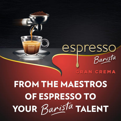 Lavazza Barista Gran Crema Coffee Beans - 1kg Arabica Robusta Drum Roast-ExpressCo
