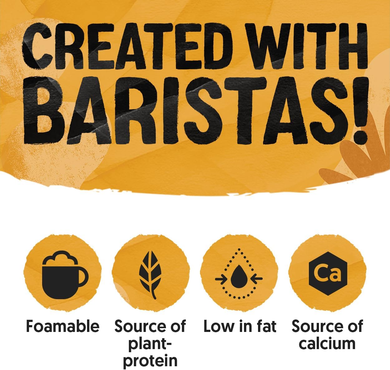 Alpro Barista Coconut Plant-Based Long Life Drink - Great for Coffee - Foam Vegan Dairy Free & Lactose Free - 1L (Pack of 8)