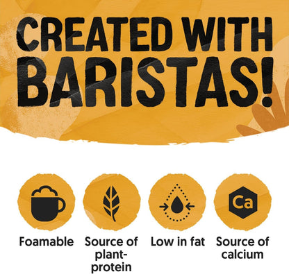 Alpro Barista Coconut Plant-Based Long Life Drink - Great for Coffee - Foam Vegan Dairy Free & Lactose Free - 1L (Pack of 8)