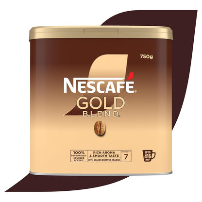 NESCAFÉ Gold Blend Instant Coffee 750g Tin | Premium Freeze-Dried Coffee