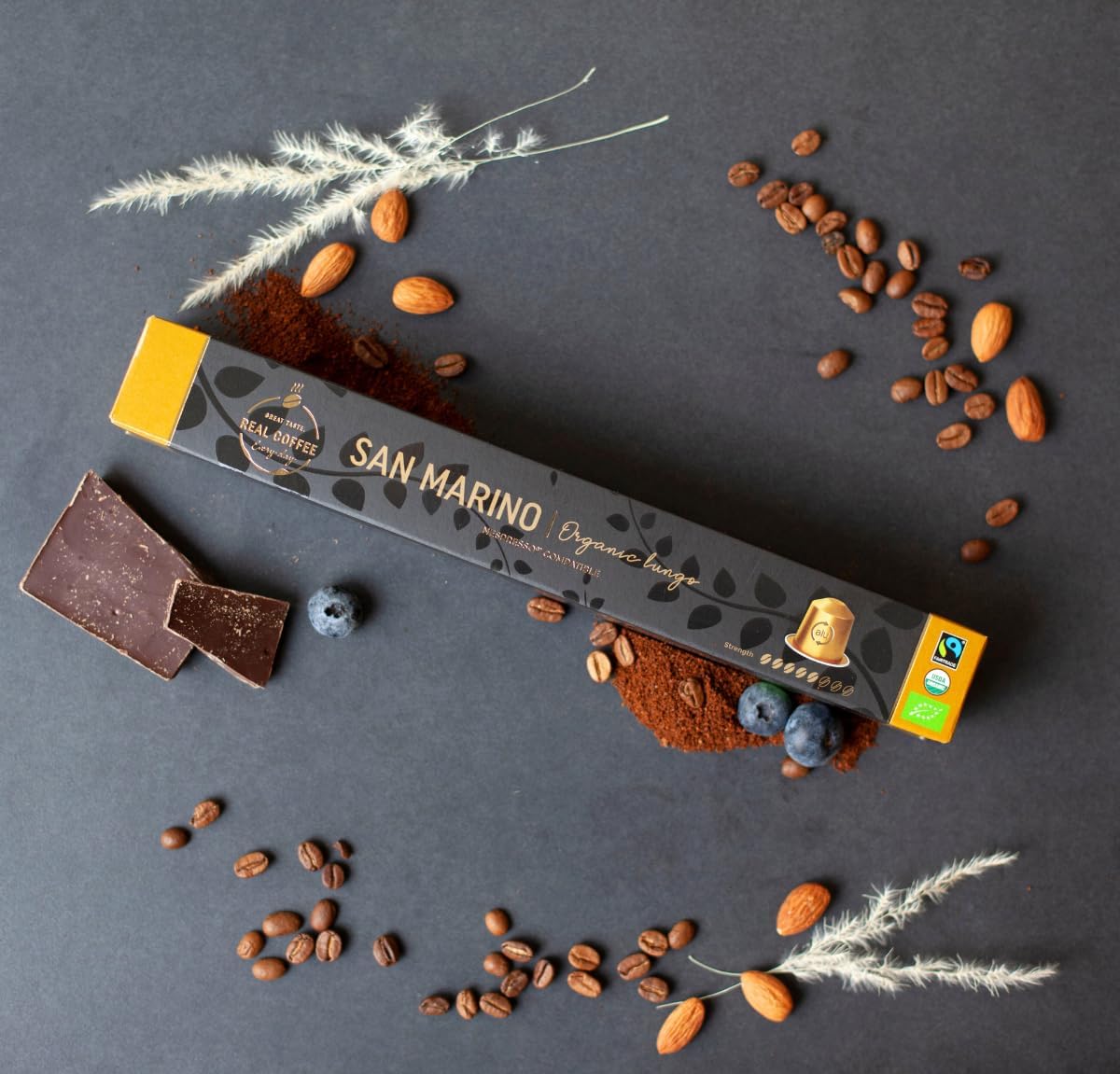 Variety Pack: 100 Nespresso Compatible Pods. 9 Different Varieties With Coffee Capsules