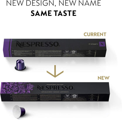 Nespresso Original Coffee Pods 50 Mixed Pack - Arpeggio Ristretto Capriccio Roma Livanto-ExpressCo