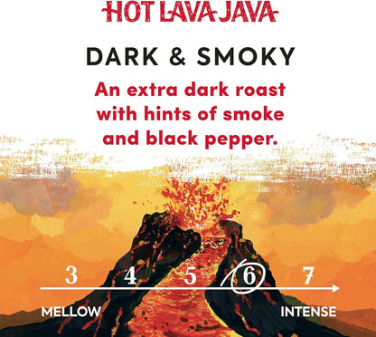 Taylors of Harrogate Hot Lava Java Ground Coffee 200g - Pack of 6 (1.2kg Total)