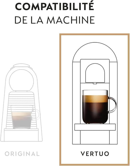 NESPRESSO VERTUO Vanilla Caramel Hazelnut 30 Capsules - Flavoured Coffee Pods