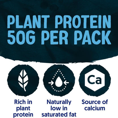 Alpro Soya High Protein Milk Alternative 1L - Vegan Dairy Free Plant Based Drink (Pack of 8)