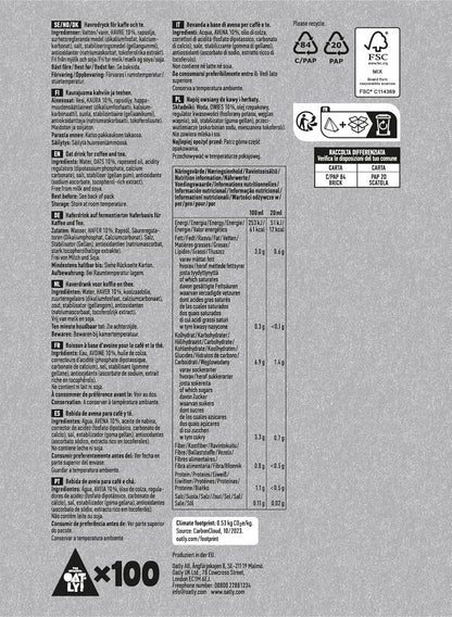 Oatly Oat Drink Long Life Single Serve 20ml - Pack of 100 | Plant-Based Milk Alternative