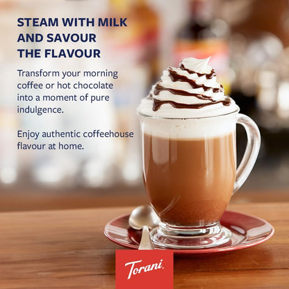 Torani Coffee Syrup Set 4 x 750ml - Vanilla, Caramel, French Vanilla, Hazelnut