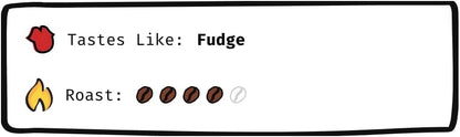 Rave Coffee Fudge Blend Nº 5 Whole Beans 1kg - Freshly Roasted Coffee-ExpressCo