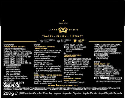 L'OR Espresso Lungo Profondo Coffee Pods x40 Intensity 8 - Nespresso Compatible