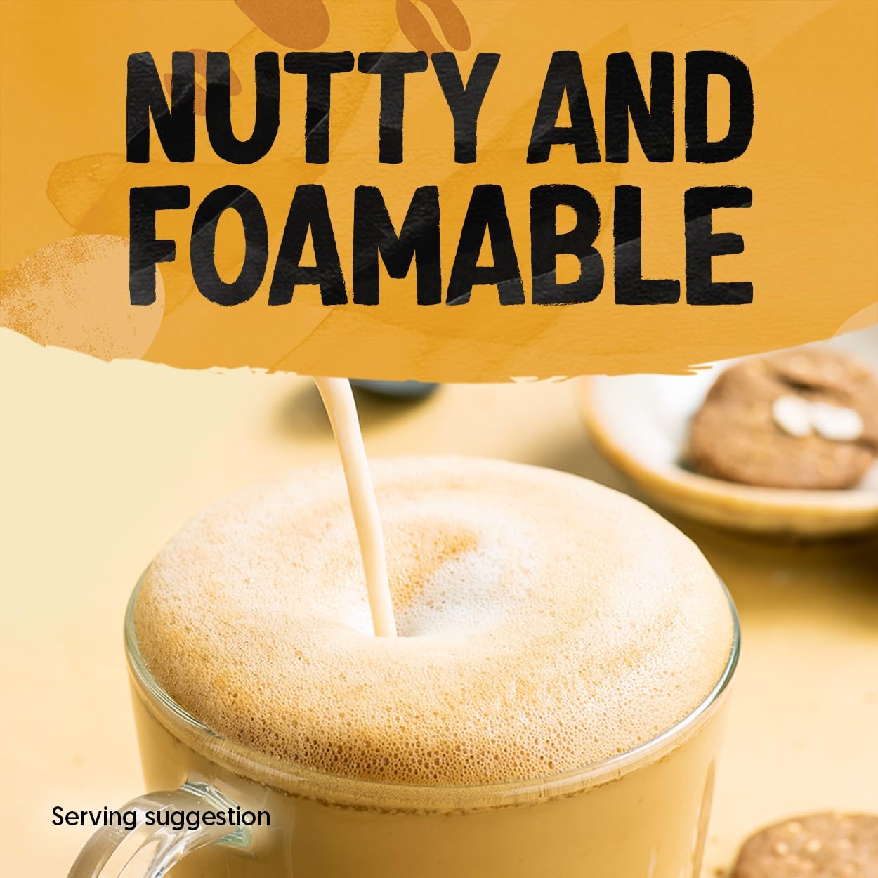 Alpro Barista Almond Plant-Based Long Life Drink - Great for Coffee Foam - Vegan Dairy Free & Lactose Free - 1L (Pack of 8)