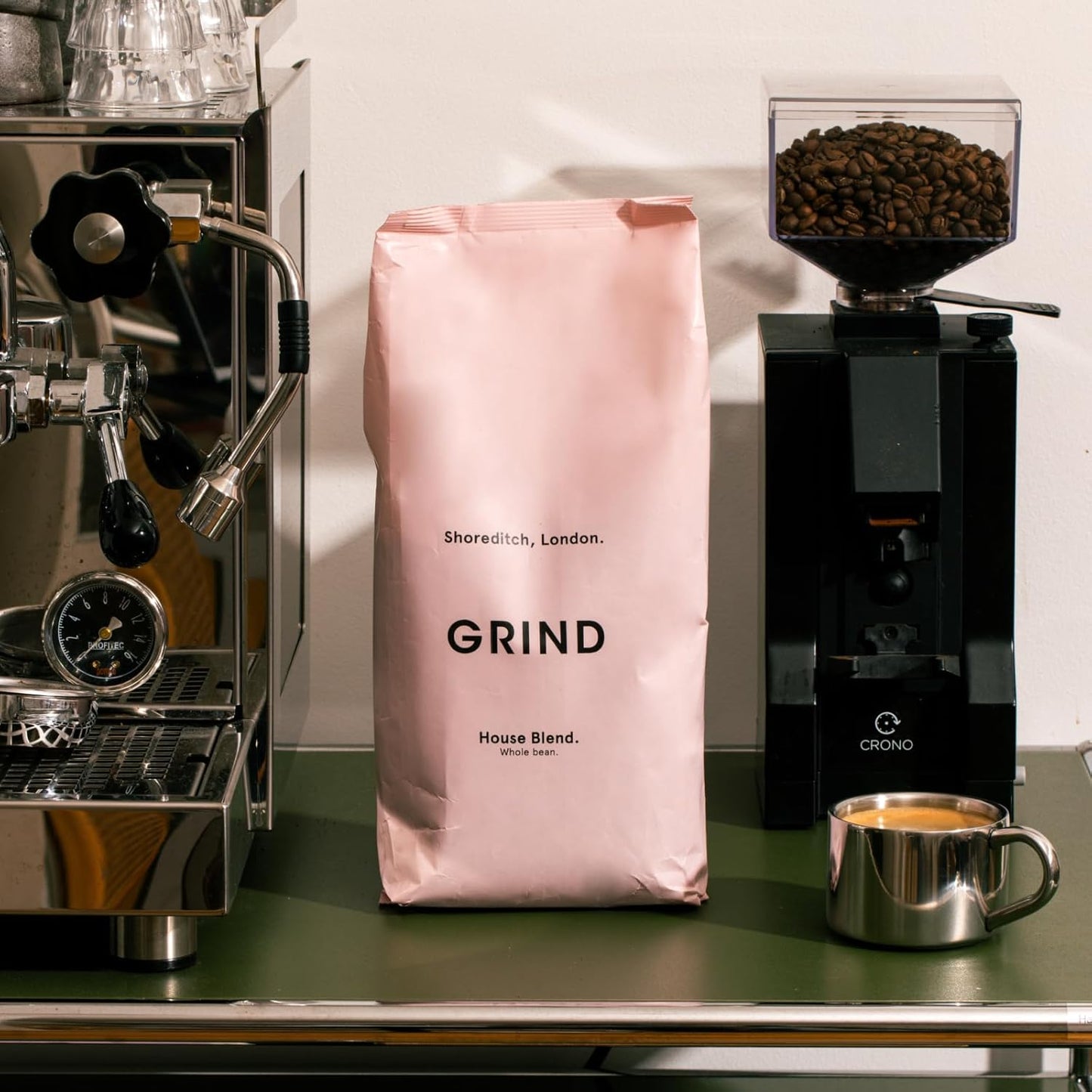 Grind House Blend Specialty Coffee Beans - 1kg Bag Medium Roast 100% Arabica