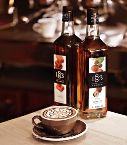 Premium White Chocolate Syrup by 1883 Maison Routin - 1L