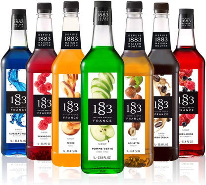 Premium Vanilla Syrup by 1883 Maison Routin - 1L