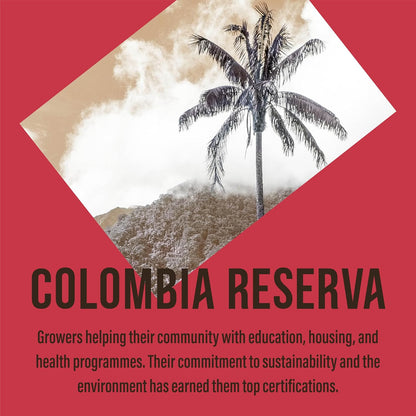 Cafédirect Cauca Valley Colombia Fairtrade Ground Coffee 200g - Pack of 6 (1.2kg Total)