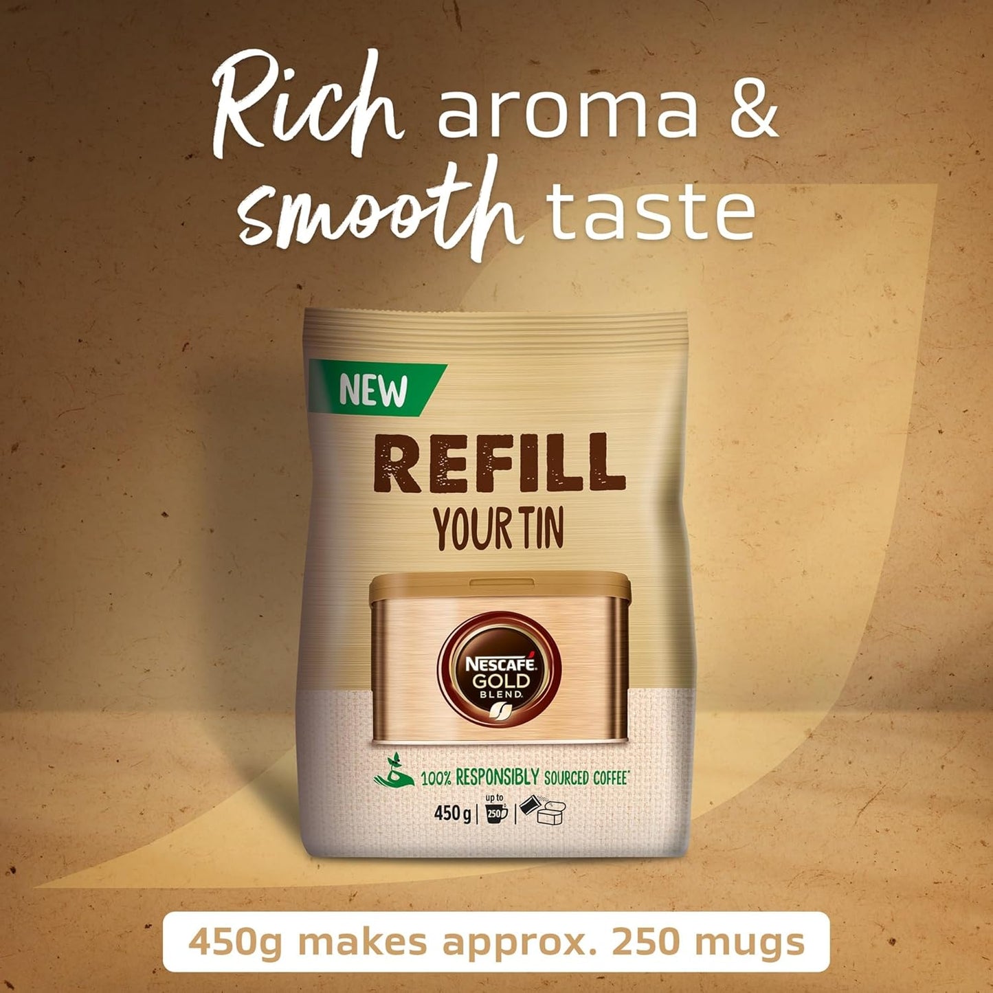 NESCAFÉ Gold Blend Instant Coffee 450g Refill Pack