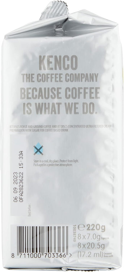 Tassimo Kenco Flat White Coffee Pods x8 (Pack of 5, Total 40 Drinks)