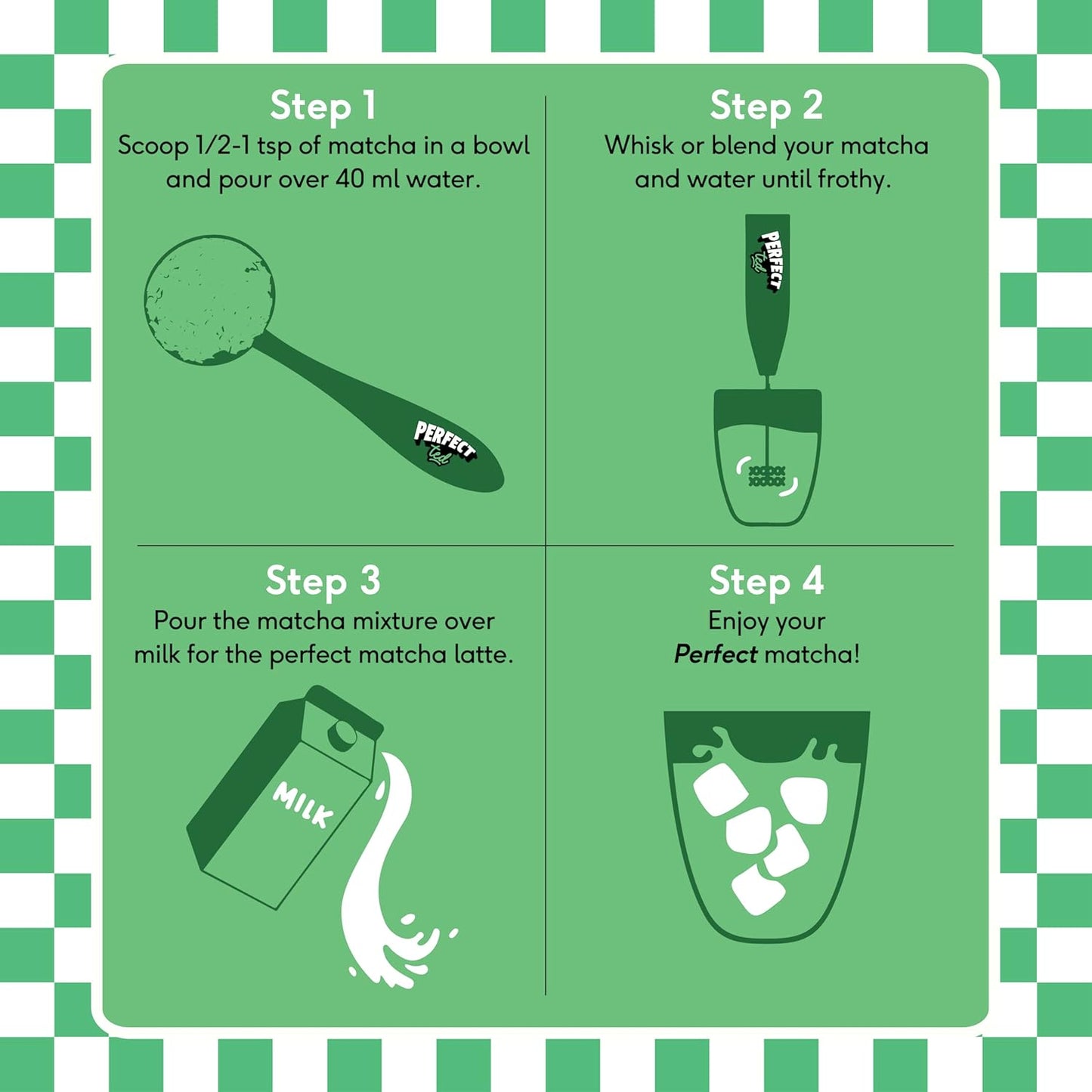 Perfect Ted Matcha Powder Organic 30g - Ceremonial Grade Japanese Matcha Fuel