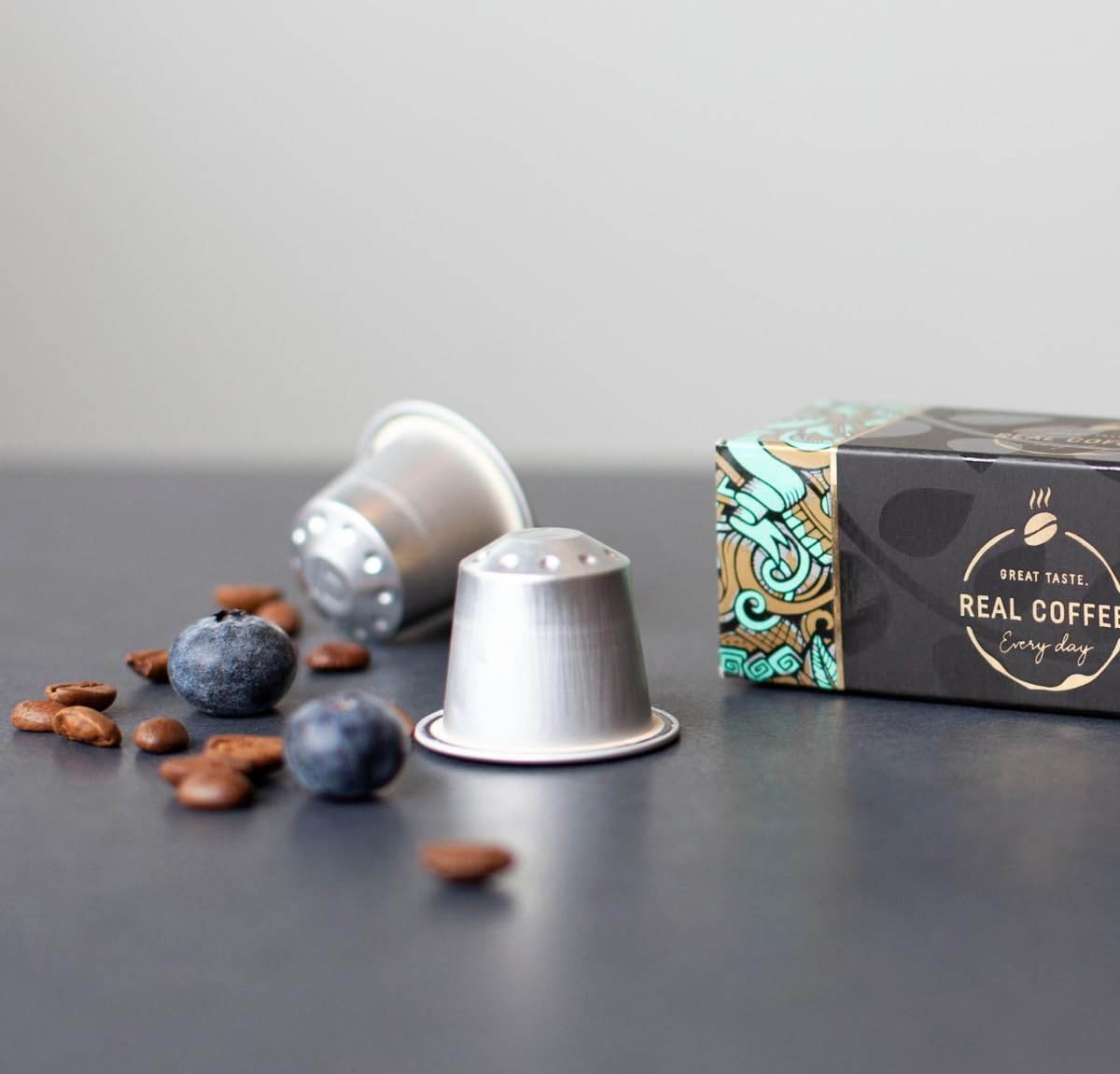 Lungo Colombia | Authentic Taste of the Steep Mountains | 100 Pods Compatible With Nespresso | Fair Trade Certified |-ExpressCo