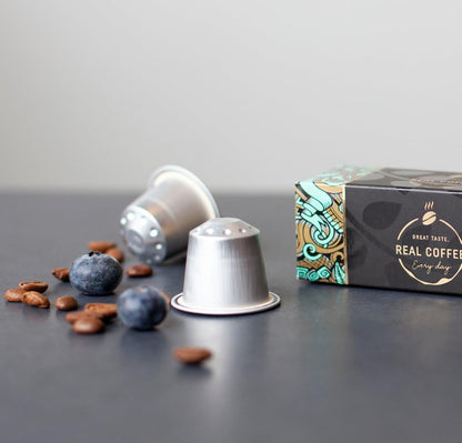 Lungo Colombia | Authentic Taste of the Steep Mountains | 100 Pods Compatible With Nespresso | Fair Trade Certified |-ExpressCo