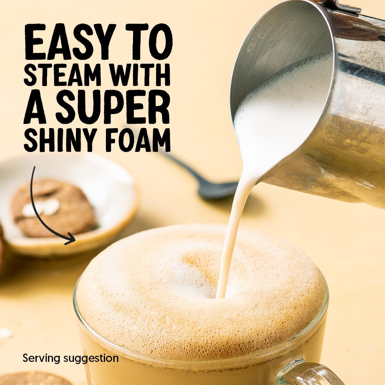 Alpro Barista Almond Plant-Based Long Life Drink - Great for Coffee Foam - Vegan Dairy Free & Lactose Free - 1L (Pack of 8)