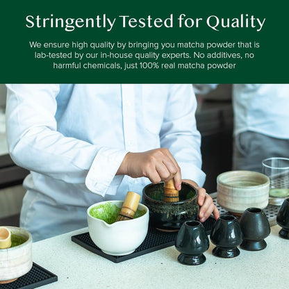 VAHDAM Japanese Vanilla Matcha Green Tea Powder 100g - Premium Vanilla Matcha