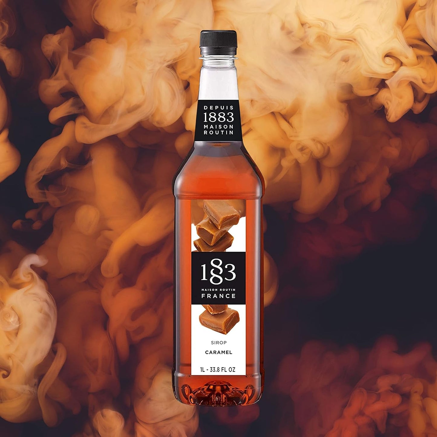 Premium Caramel Syrup by 1883 Maison Routin - 1L