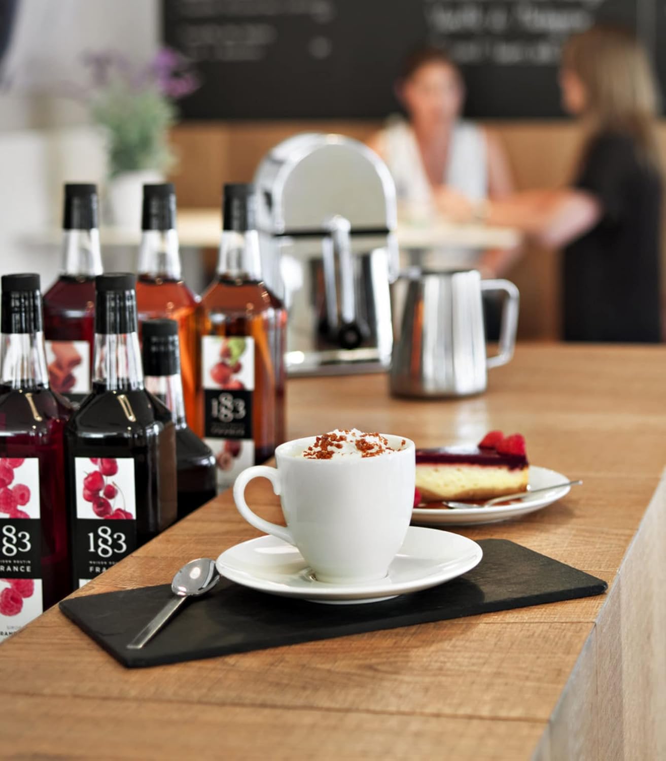 Premium White Chocolate Syrup by 1883 Maison Routin - 1L