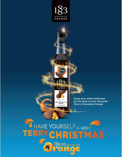 Premium Terry's Chocolate Orange Syrup by 1883 Maison Routin - 1L