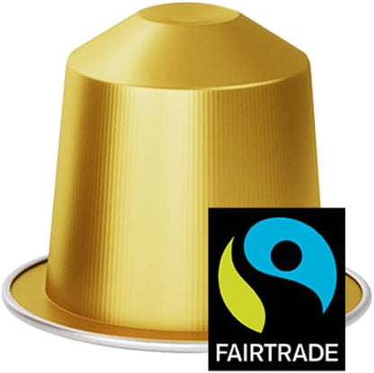 Blonde Roast Coffee Pods | 100 Nespresso Compatible Capsules | Fair Trade Napoli Espresso