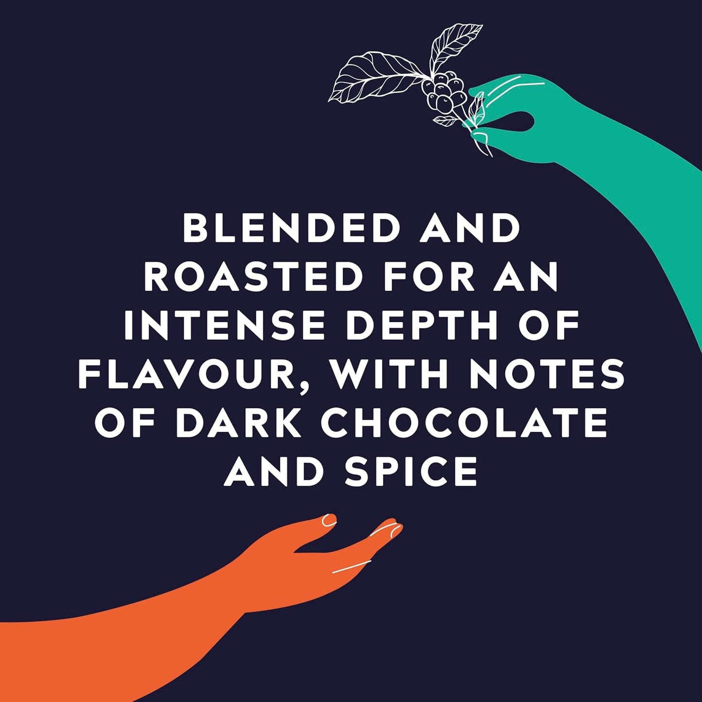 Cafédirect Fairtrade Familia Espresso Ground Coffee 200g - Pack of 6 (1.2kg Total)