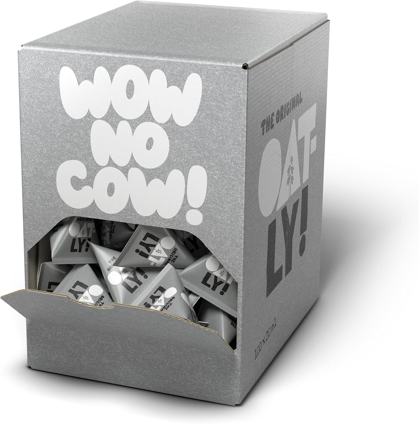 Oatly Oat Drink Long Life Single Serve 20ml - Pack of 100 | Plant-Based Milk Alternative