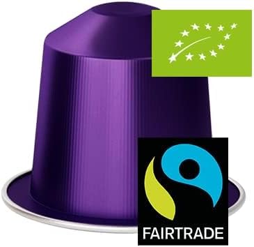 Sumatra Single Origin Organic Coffee | 100 Nespresso Compatible Pods | Dark Roast |