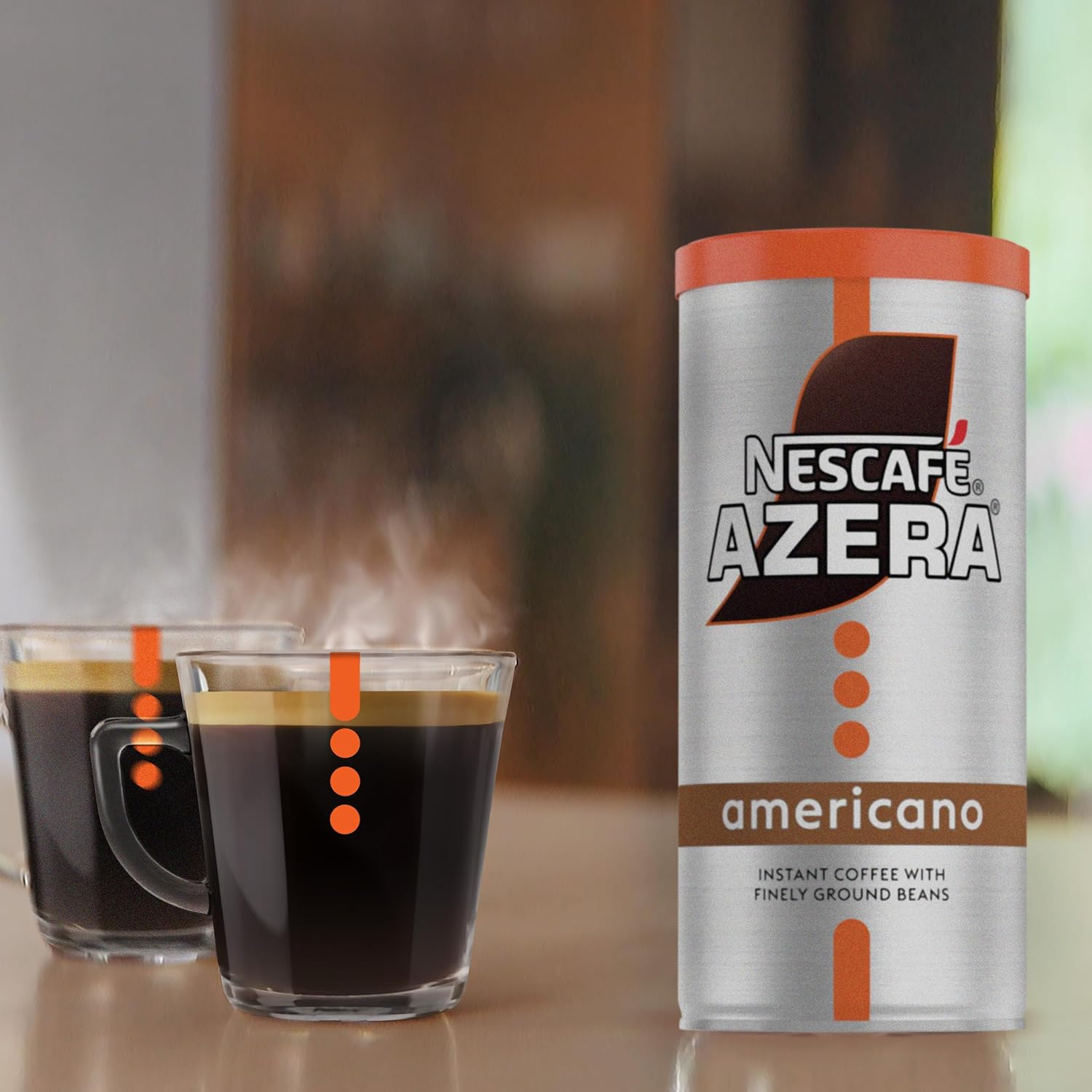 NESCAFÉ Azera Americano Instant Coffee 140g Pack of 6 - Rich Smooth Barista-ExpressCo