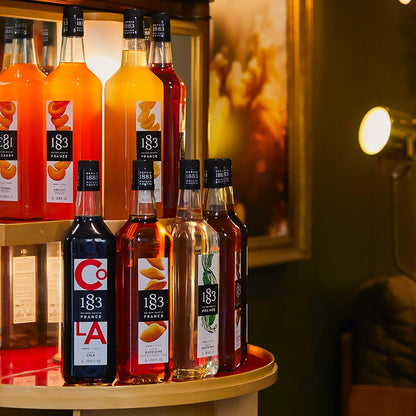 Premium Almond Syrup by 1883 Maison Routin - 1L Glass Bottle