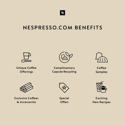 Nespresso Original Coffee Pods 50 Mixed Pack - Arpeggio Ristretto Capriccio Roma Livanto-ExpressCo