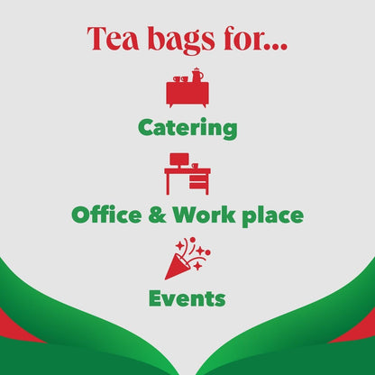 PG Tips Original Black Tea Bags 1100 - Bulk Catering Pack Biodegradable