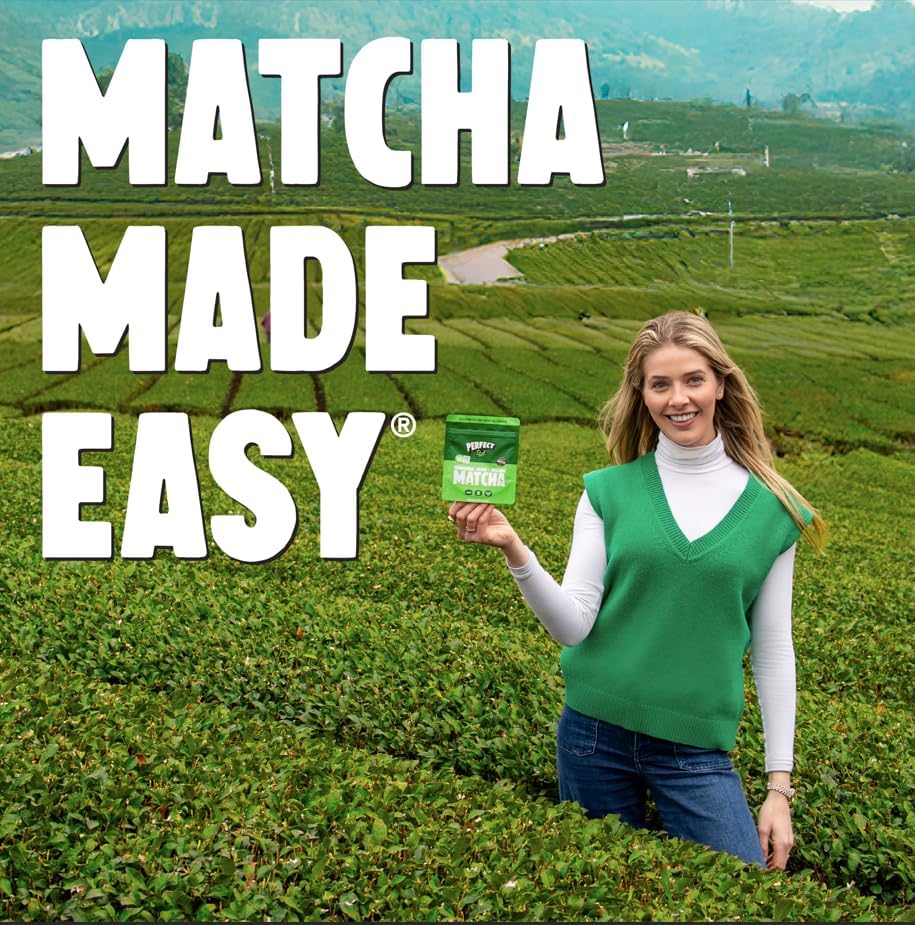 Perfect Ted Matcha Powder Organic 30g - Ceremonial Grade Japanese Matcha Fuel