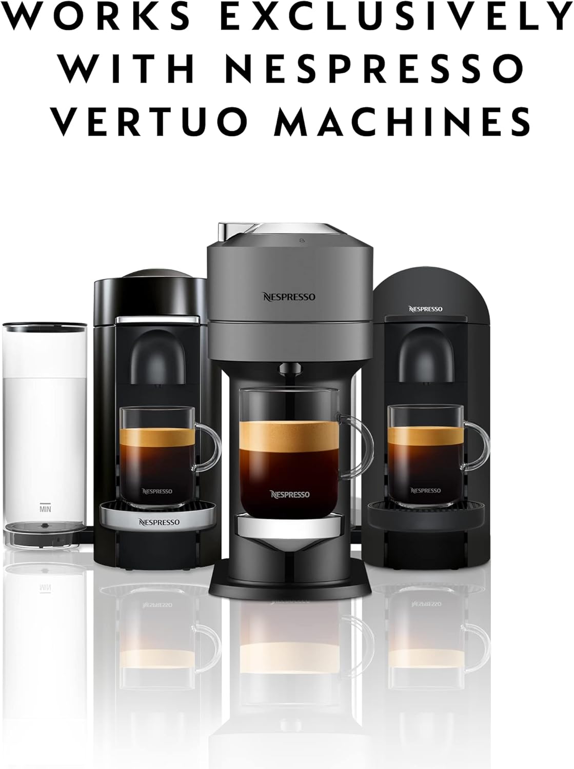 Nespresso Capsules VertuoLine Melozio 30 Count - Medium Roast Coffee Pods