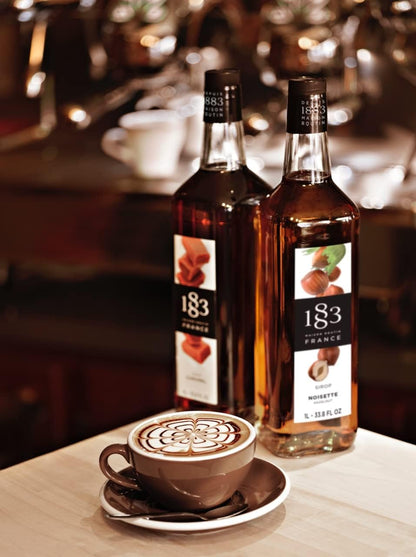Premium Caramel Syrup by 1883 Maison Routin - 1L