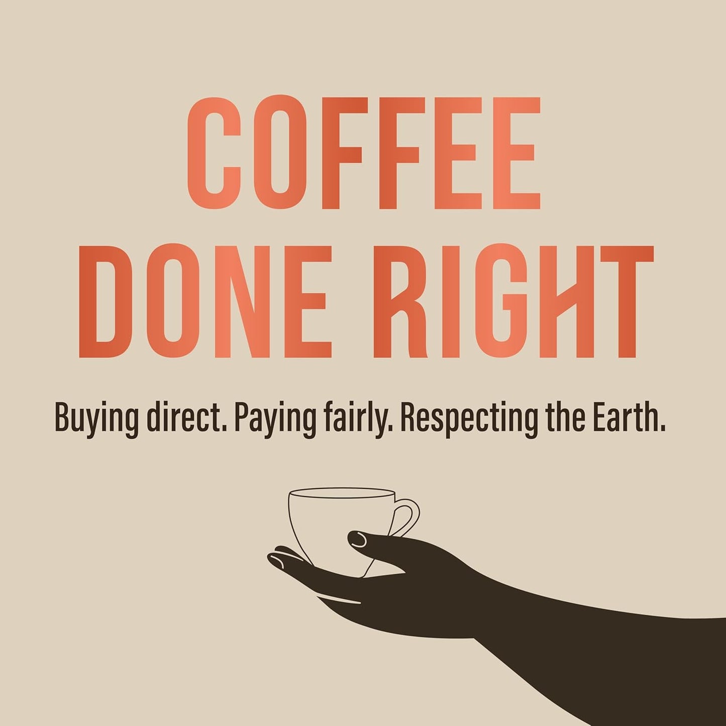 Cafédirect Cauca Valley Colombia Fairtrade Ground Coffee 200g - Pack of 6 (1.2kg Total)