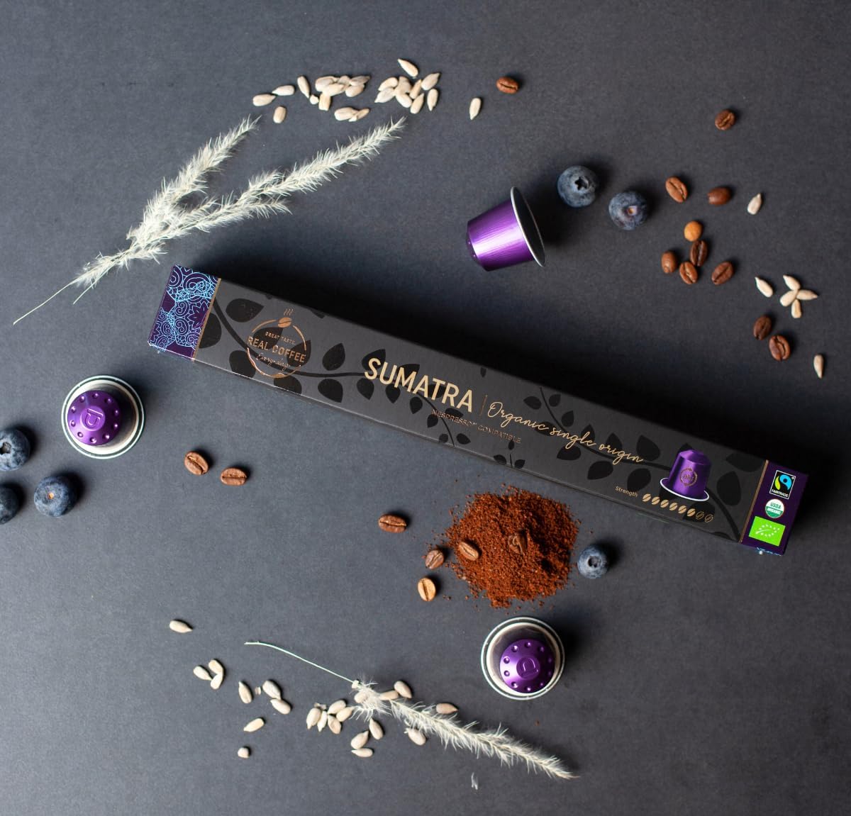 Variety Pack: 100 Nespresso Compatible Pods. 9 Different Varieties With Coffee Capsules