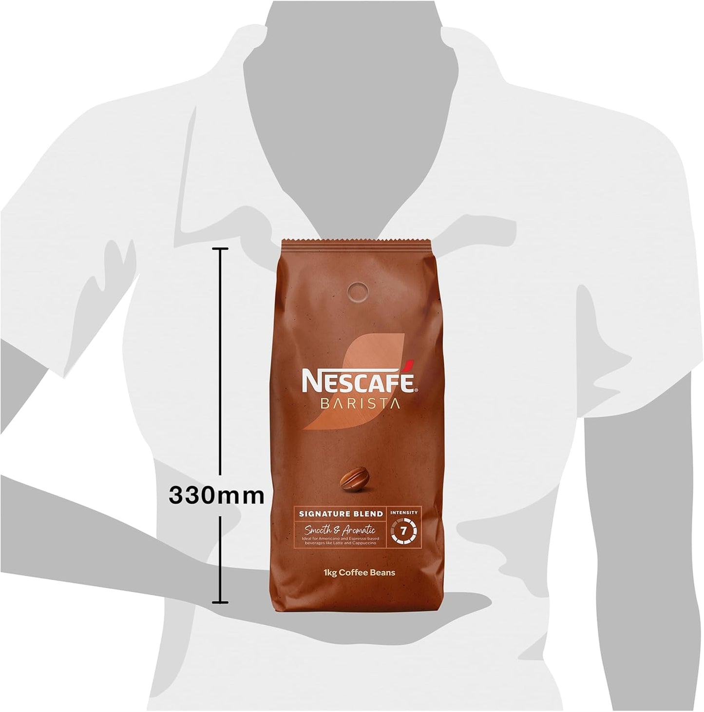 NESCAFÉ BARISTA Signature Blend Coffee Beans 1kg - Medium Roast