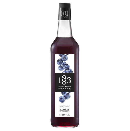Premium Blueberry Syrup by 1883 Maison Routin - 1L