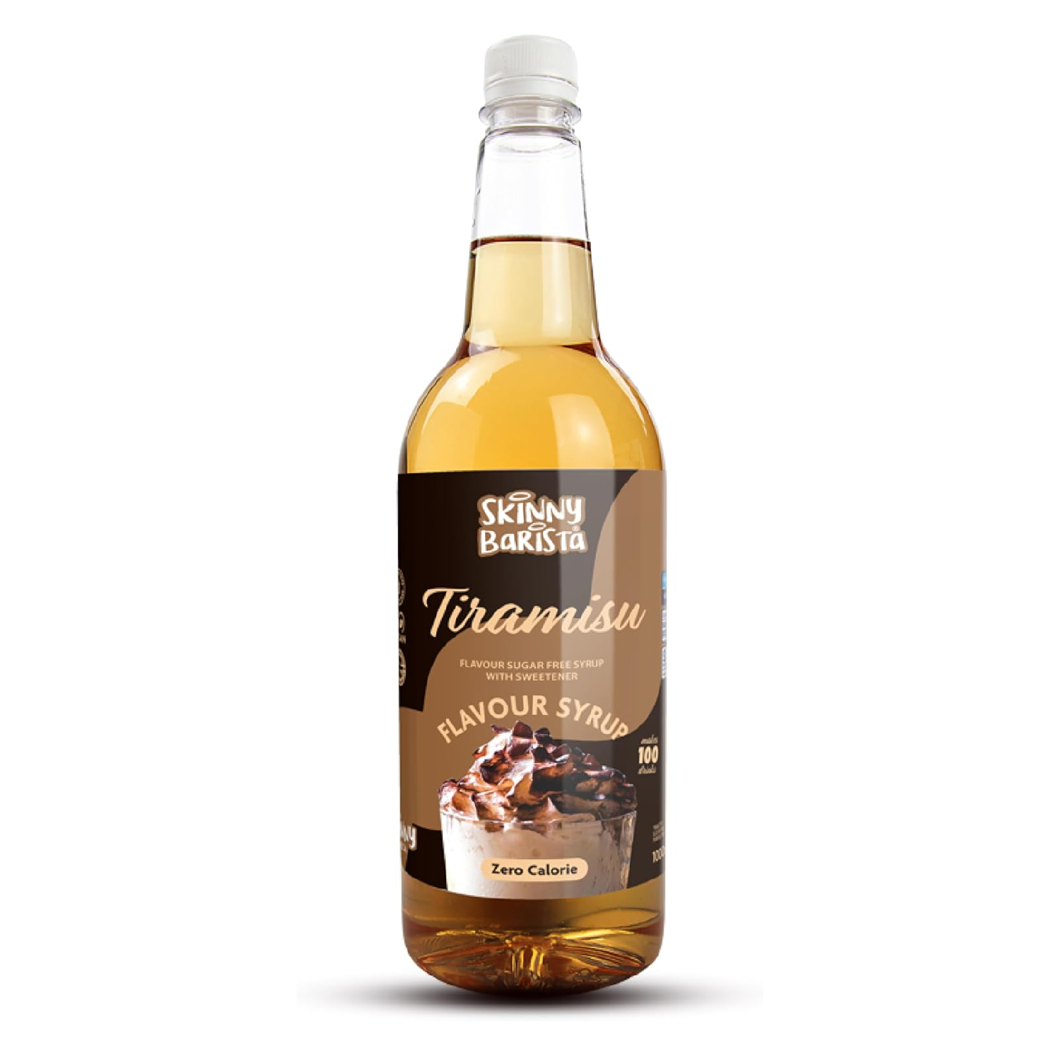 Skinny Barista Tiramisu Syrup Zero Calorie 1L - Sugar Free Vegan-ExpressCo